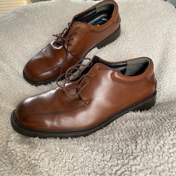 Nunn Bush Upper Leather Oxford’s with memory foam insoles, Sz: 9/12 Medium - Picture 1 of 9